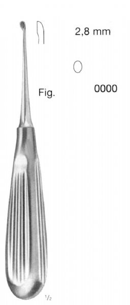 Volkmann Bone Curette Fig Mm Cm