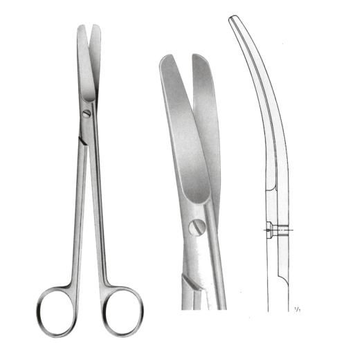 SIMS SCISSORS CVD B/B 230MM