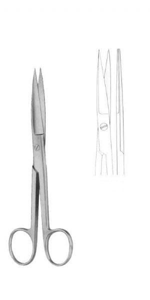 STANDARD SURGICAL SCISSORS STR SHARP/SHARP 10,5CM