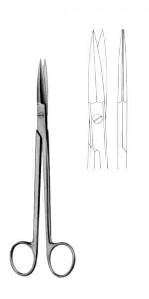 Mc Indoe Vessel Scissors Str 19cm