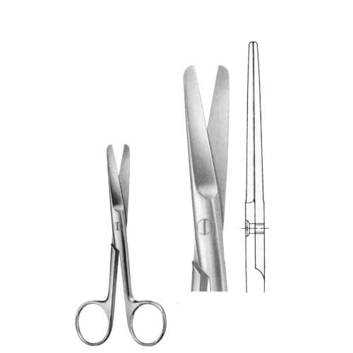 SURGICAL SCISSORS STR B/B 150MM